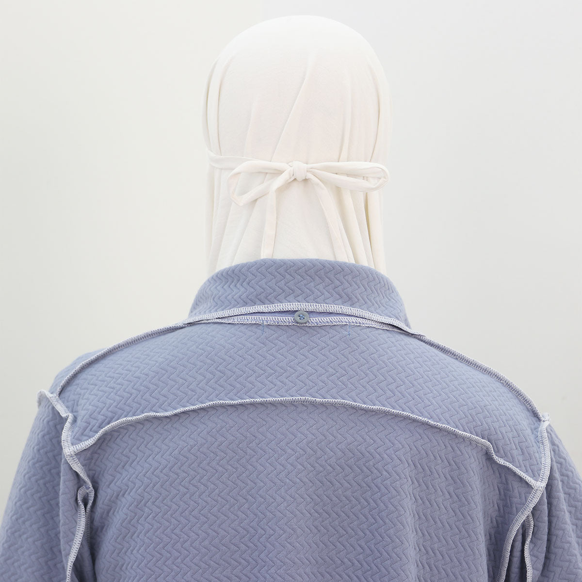 Nafeeza Long Jacket - Blue