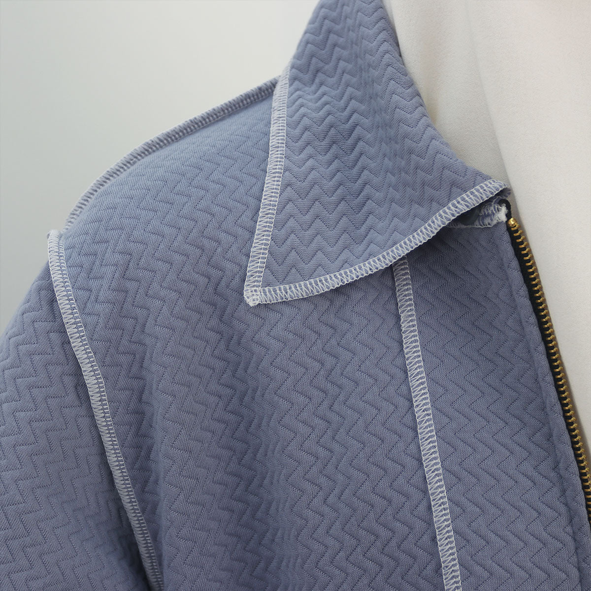 Nafeeza Long Jacket - Blue