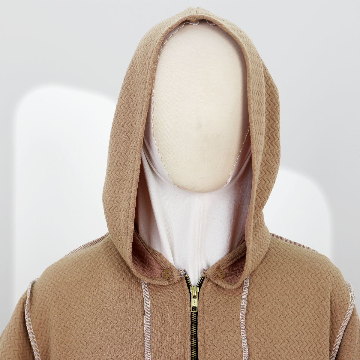 Nafeeza Long Jacket - Mocca