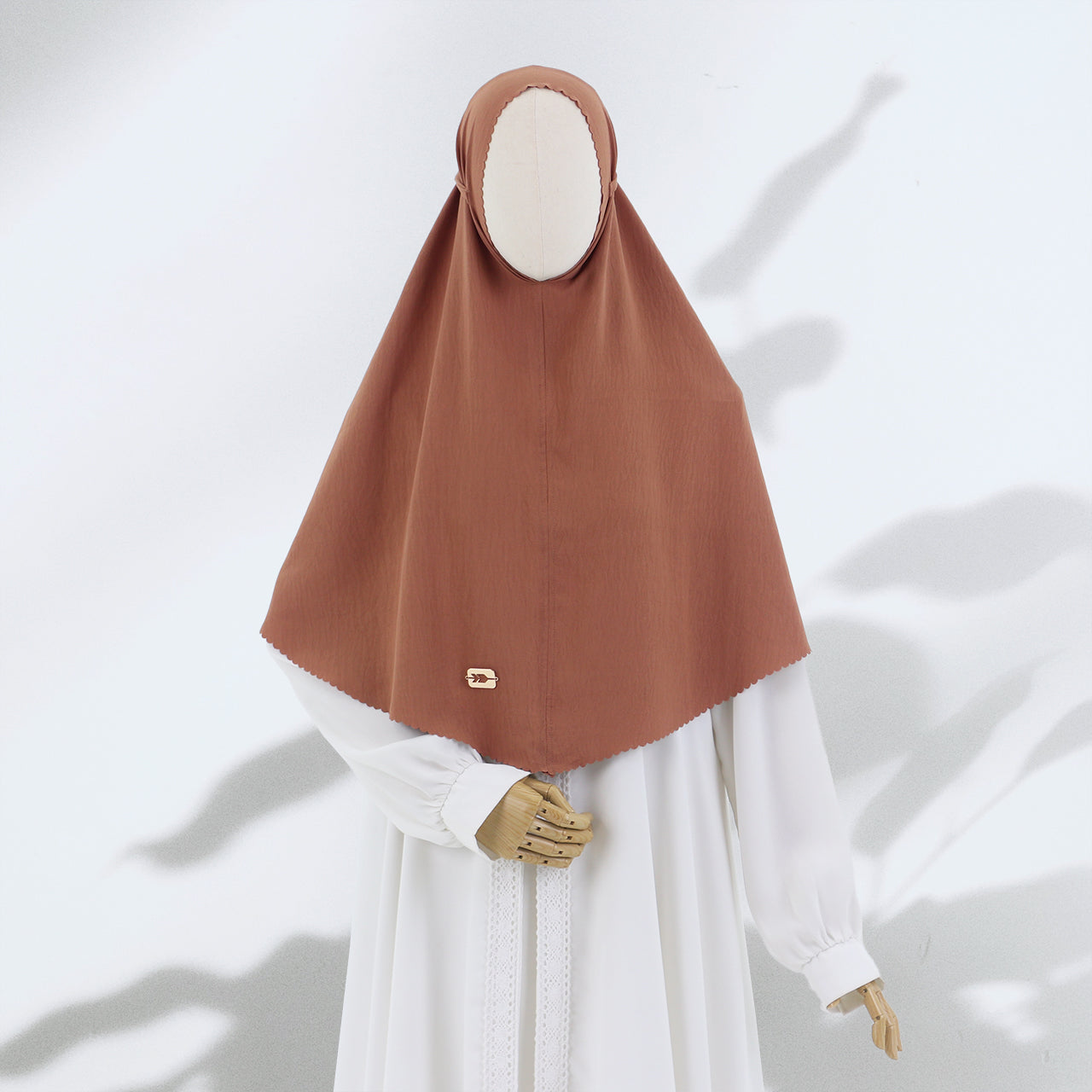 DEFECT Nayla Hijab - Copper Brown
