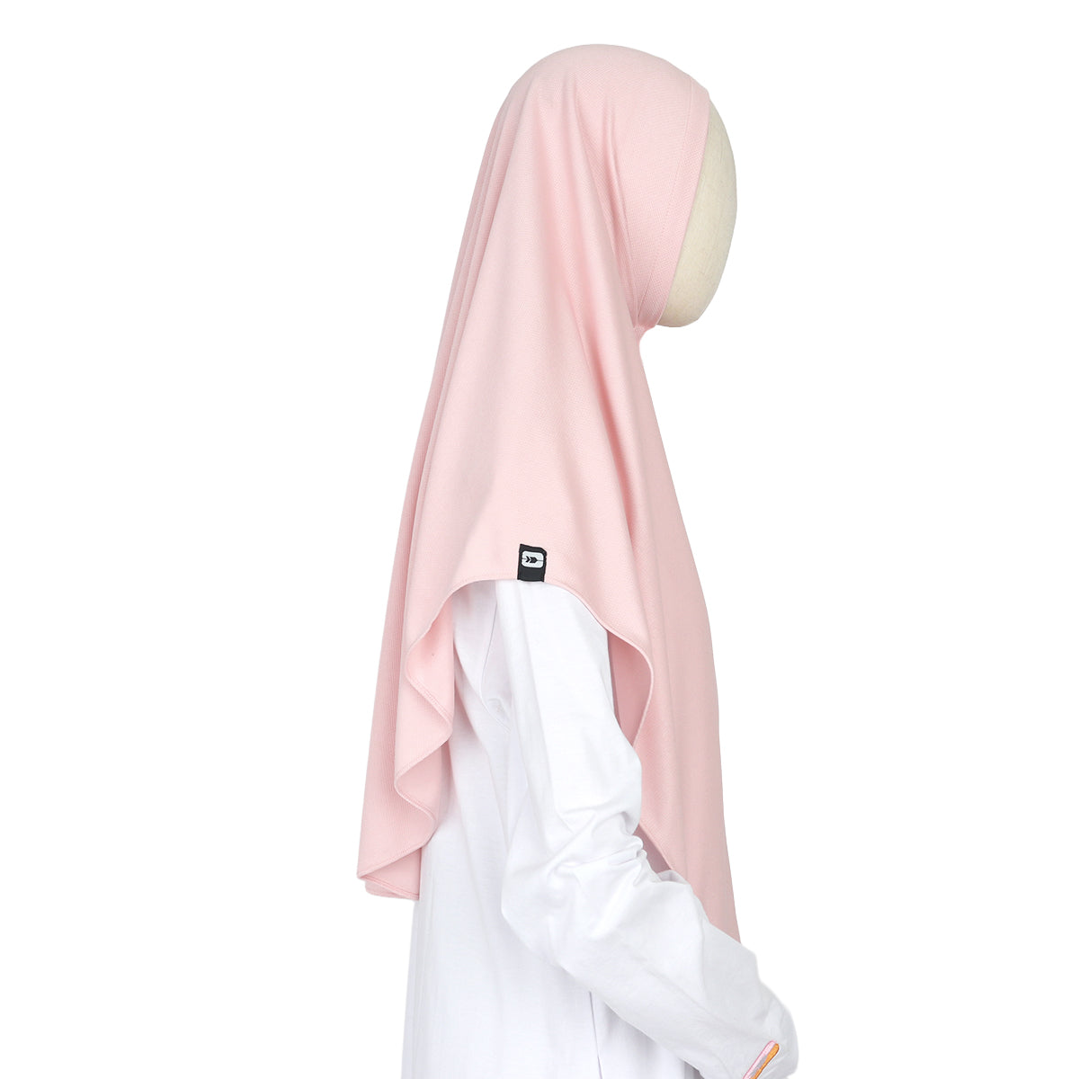 Qiran hijab - Blush Pink
