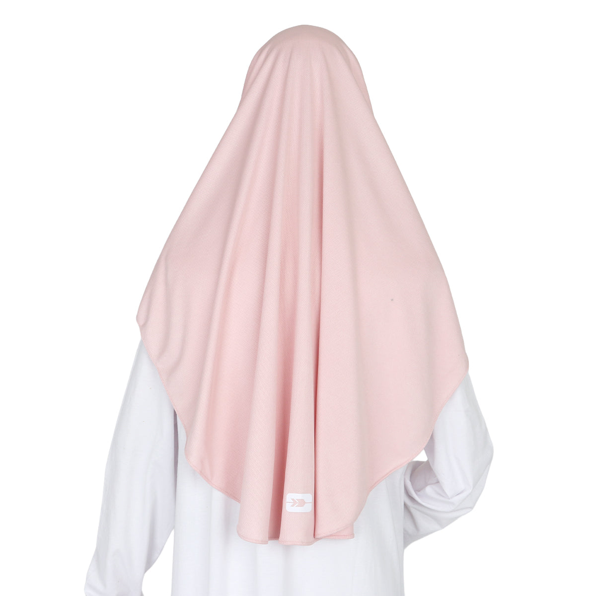 Qiran hijab - Blush Pink