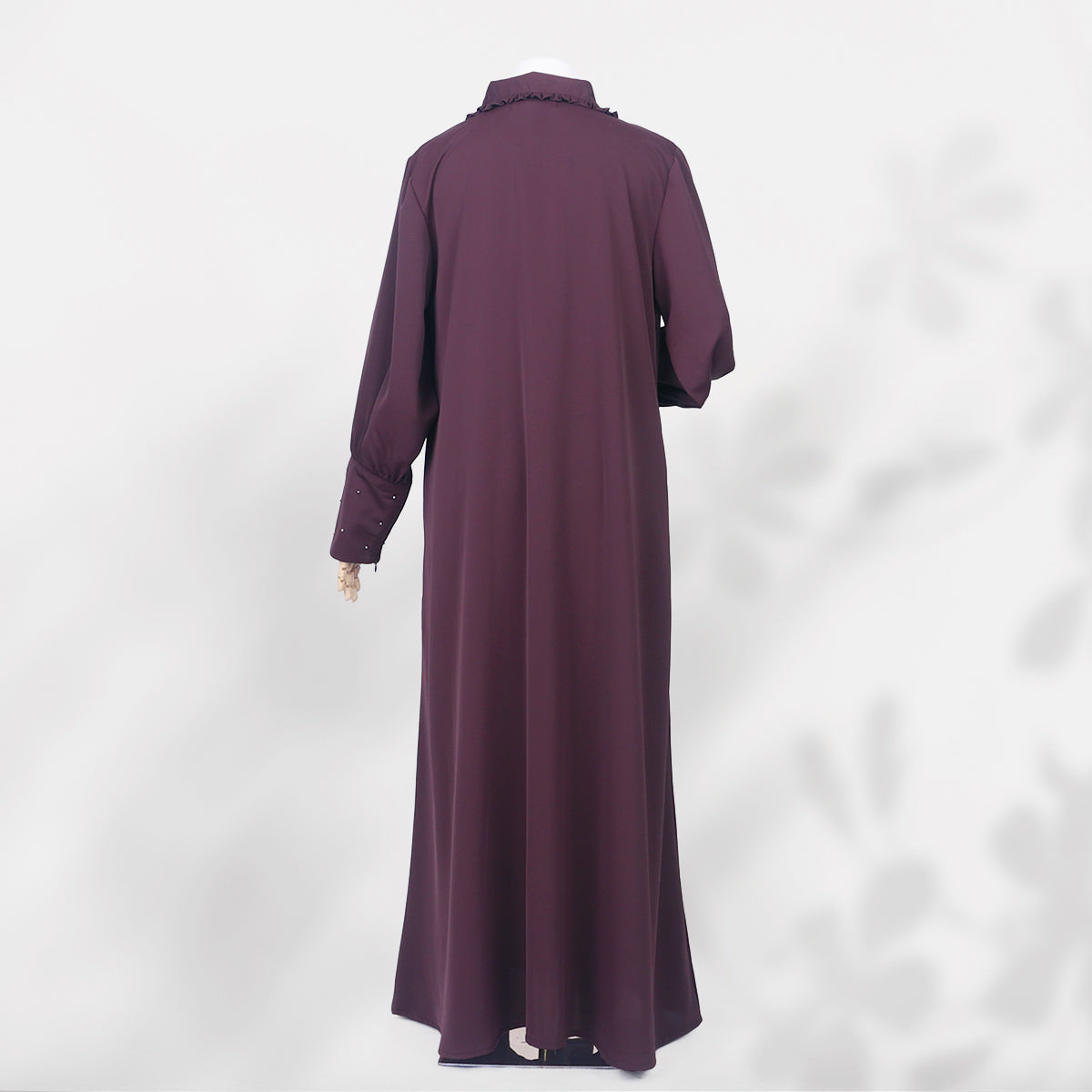 Qiana Set - Dark Maroon