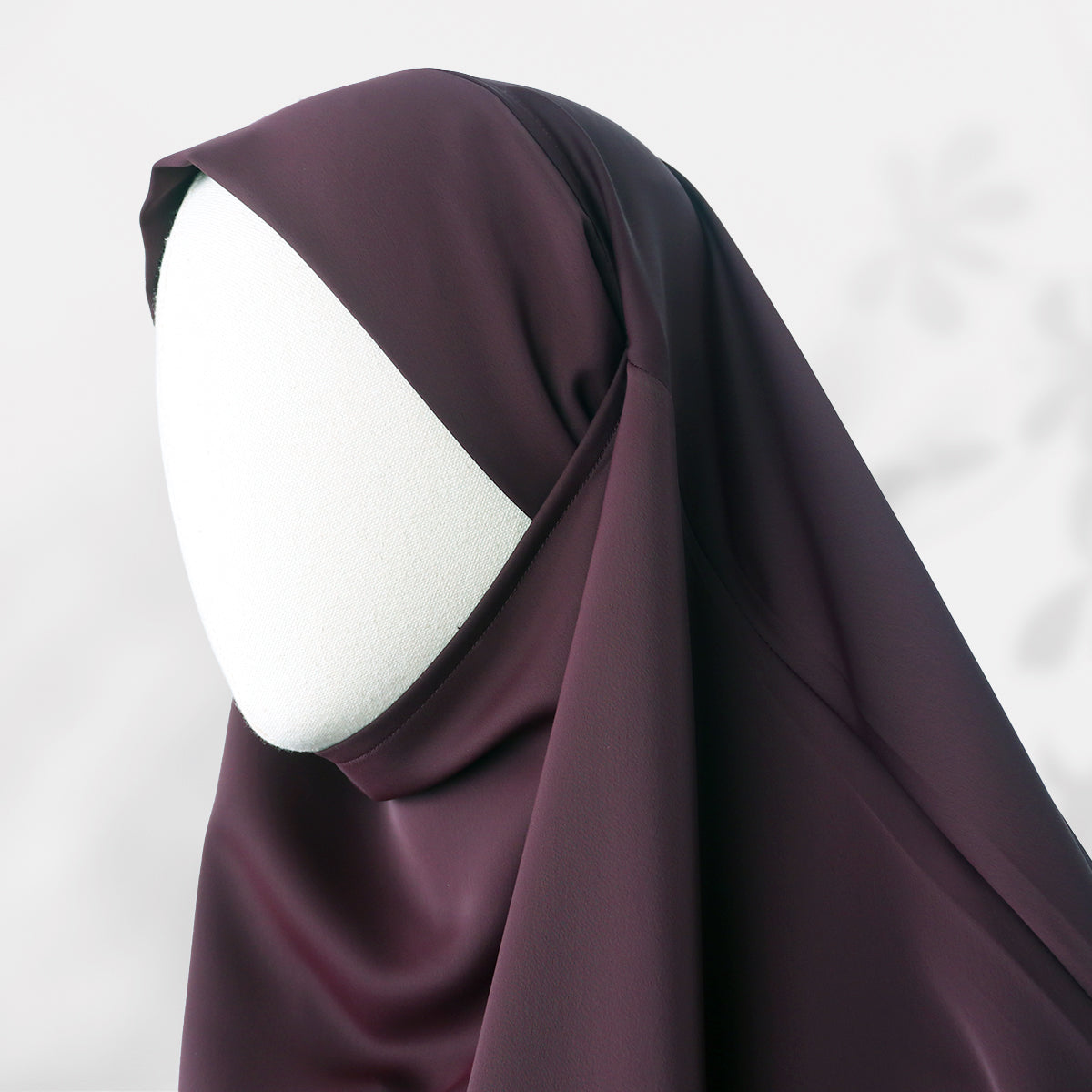 Qiana Set - Dark Maroon