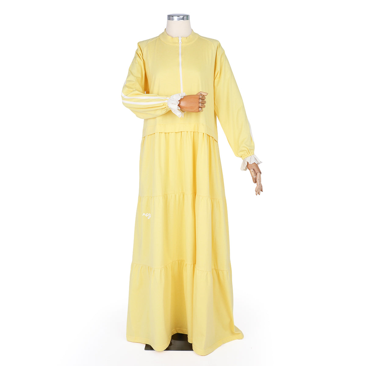 Sabeeyah Dress - Butter Yellow