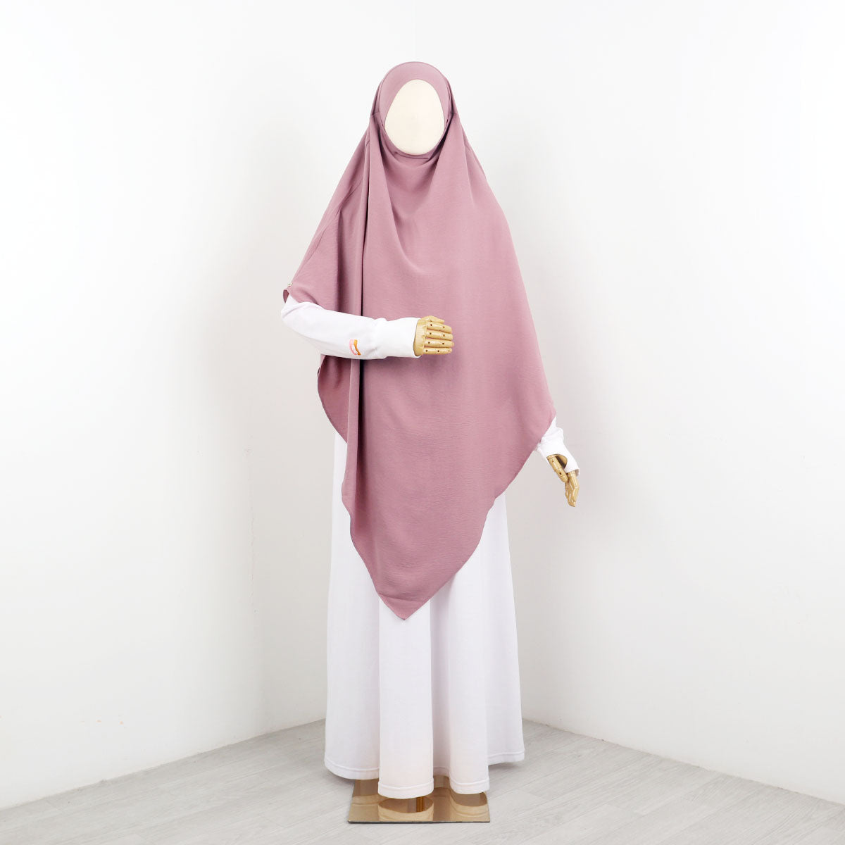 Sarah French Khimar - Dusty Pink