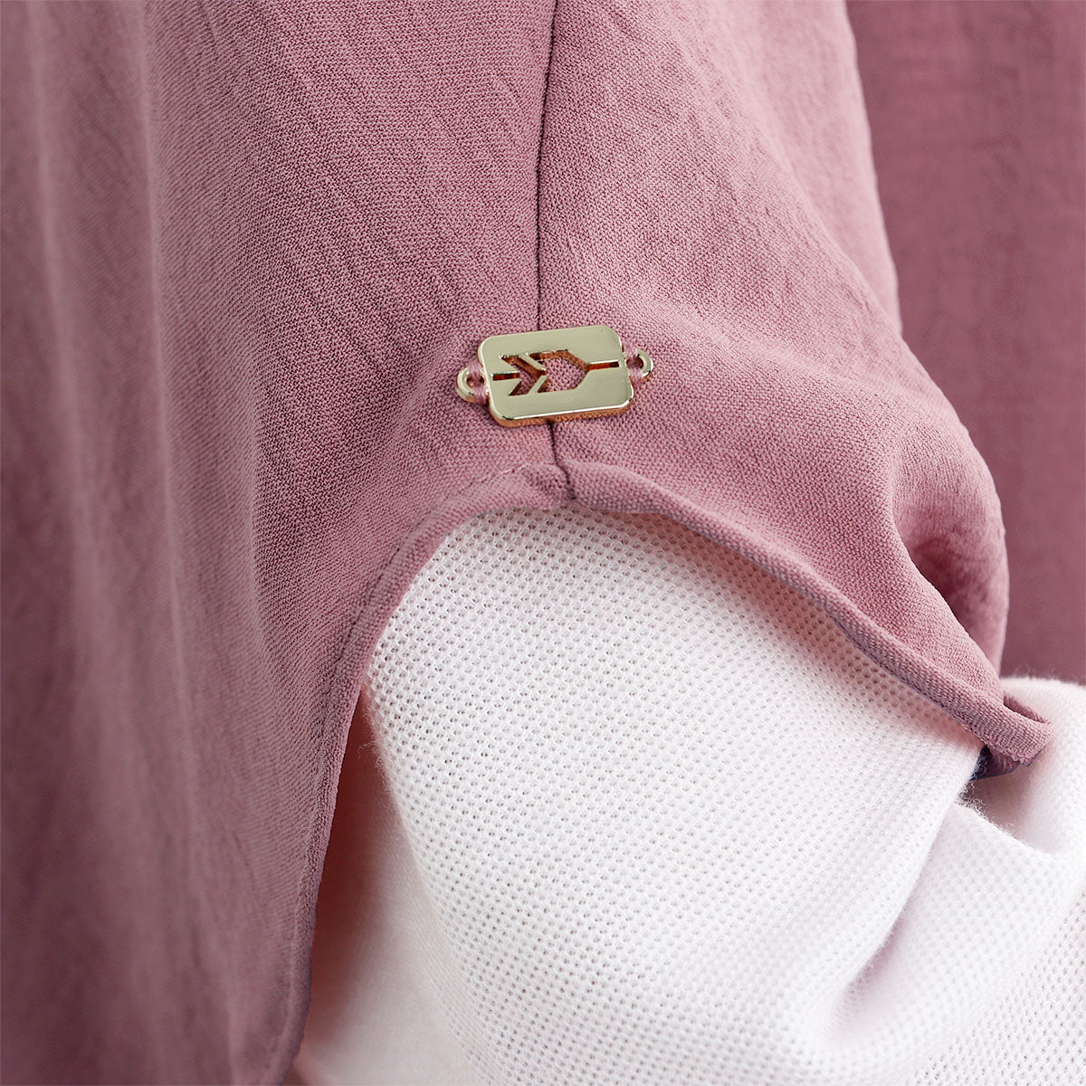 Sarah French Khimar - Dusty Pink