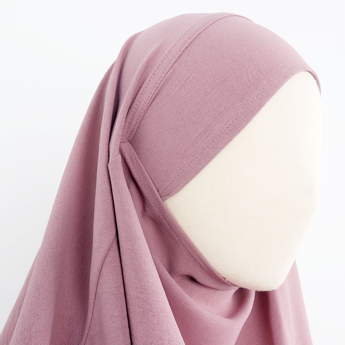 Sarah French Khimar - Dusty Pink