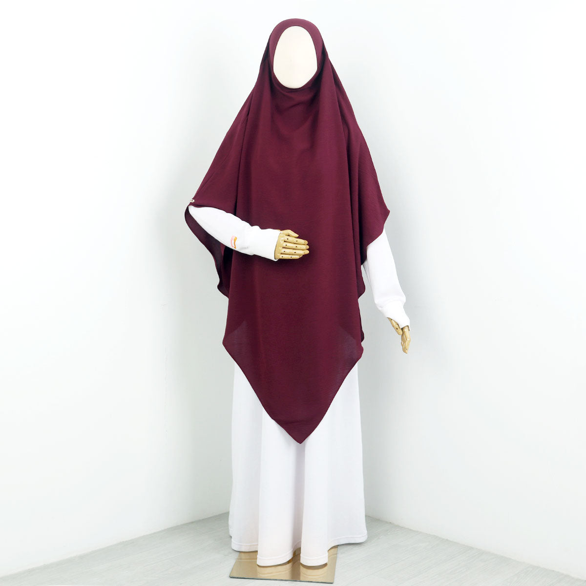 Sarah French Khimar - Maroon