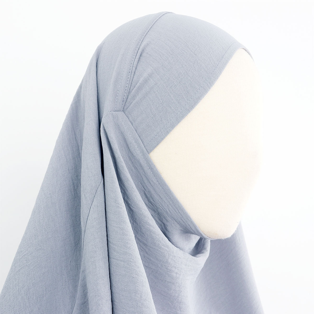 Sarah French Khimar - Netral Grey
