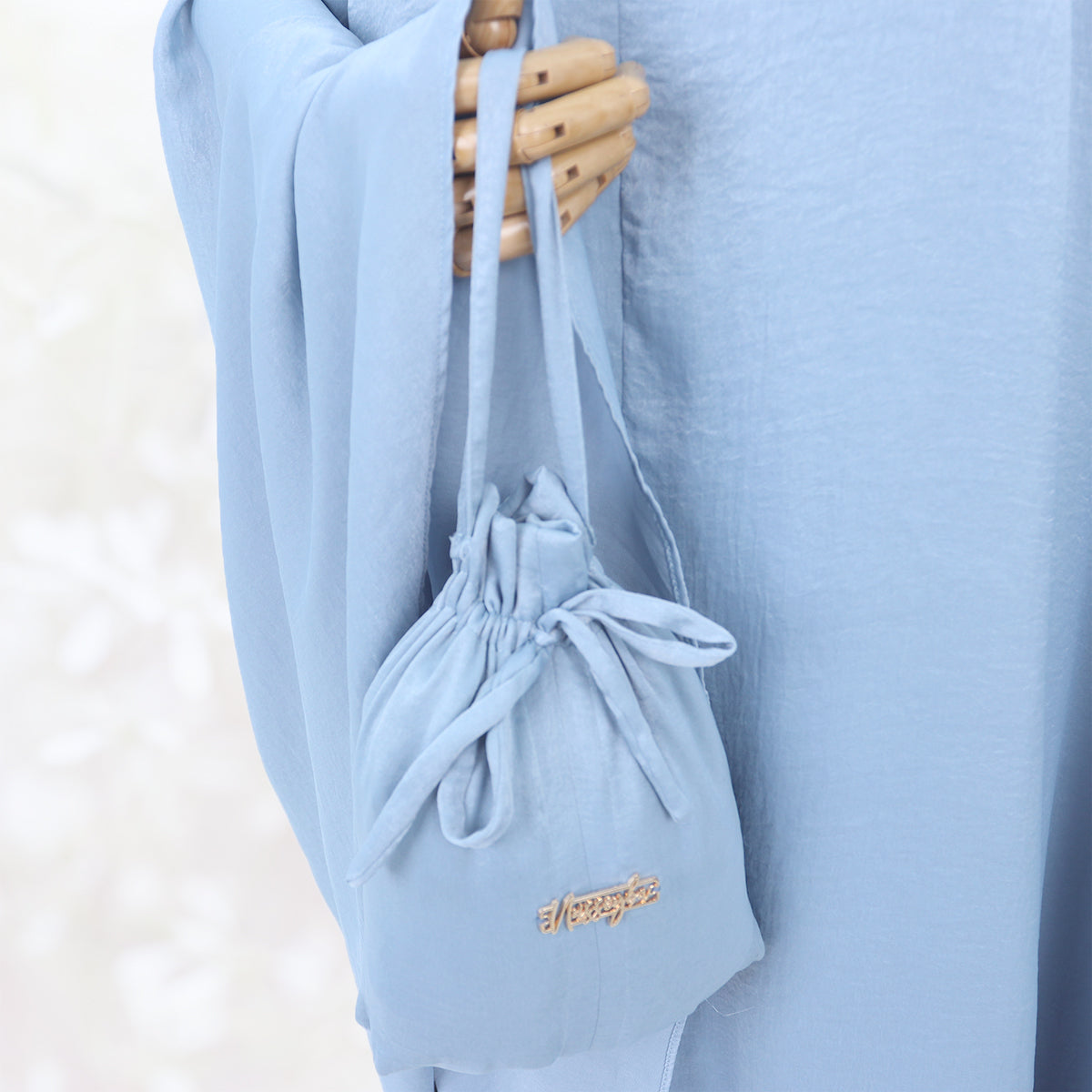 Sakeena Prayer Robe - Sky Blue