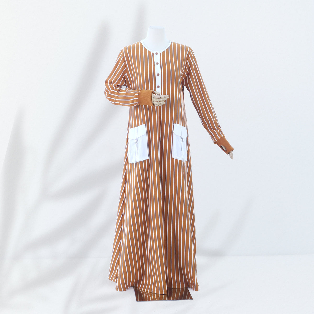Shalimar Dress - Apricot Buff