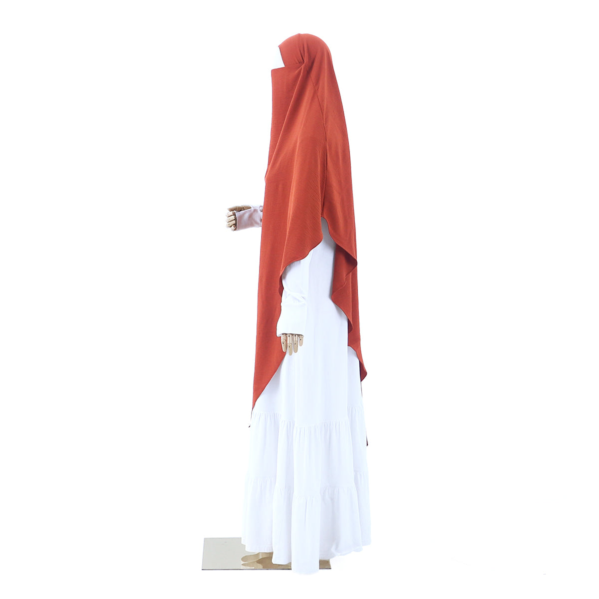 Sarah French Khimar - Brick