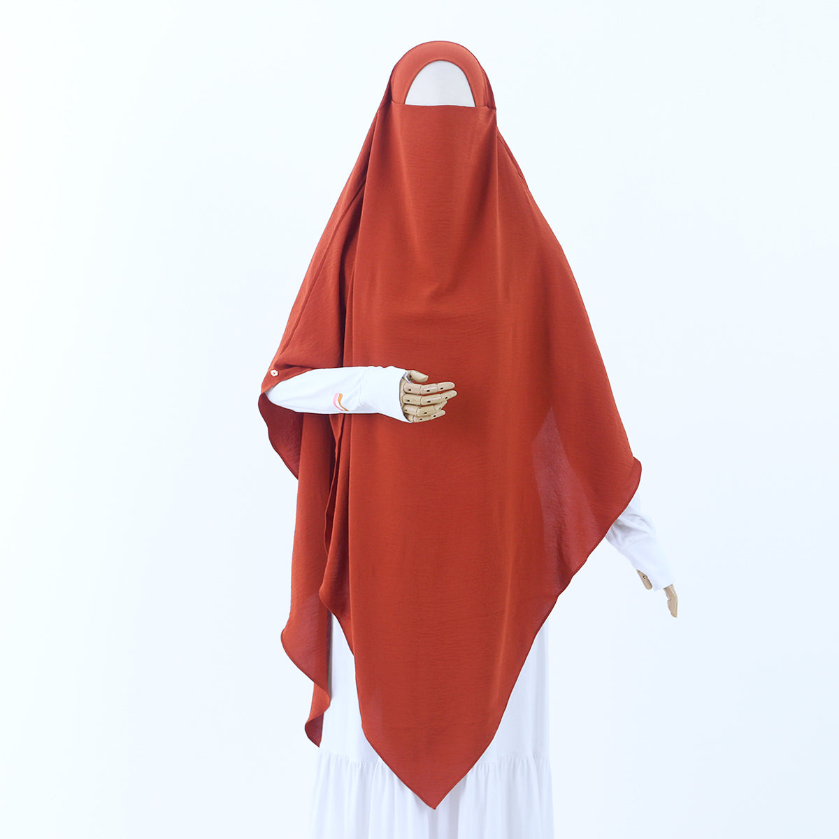 Sarah French Khimar - Brick