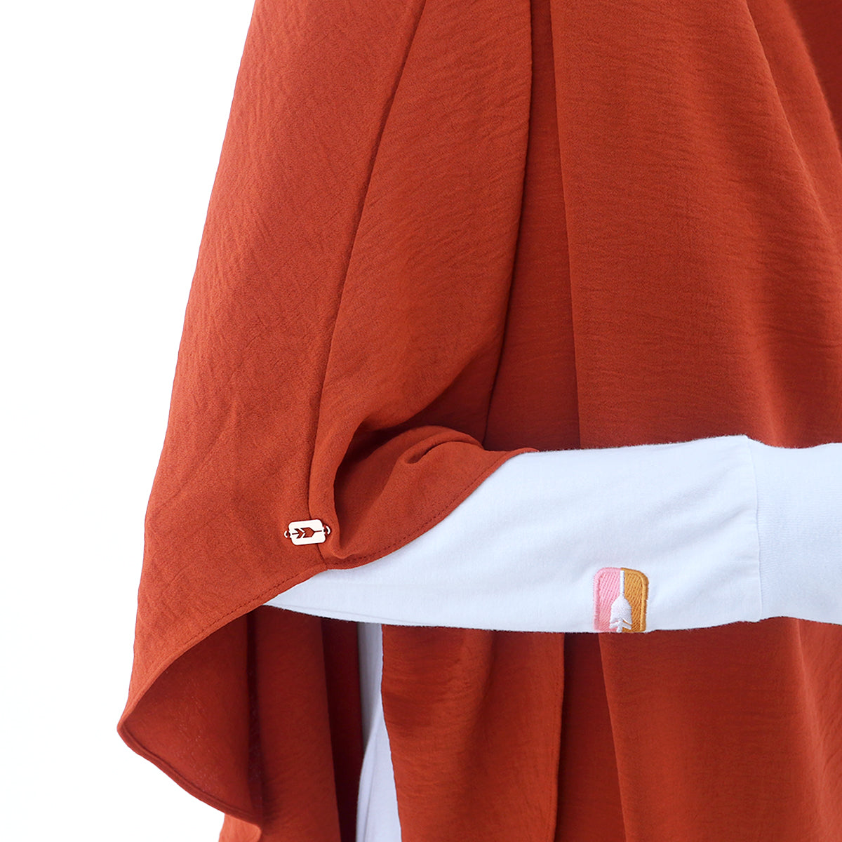 Sarah French Khimar - Brick