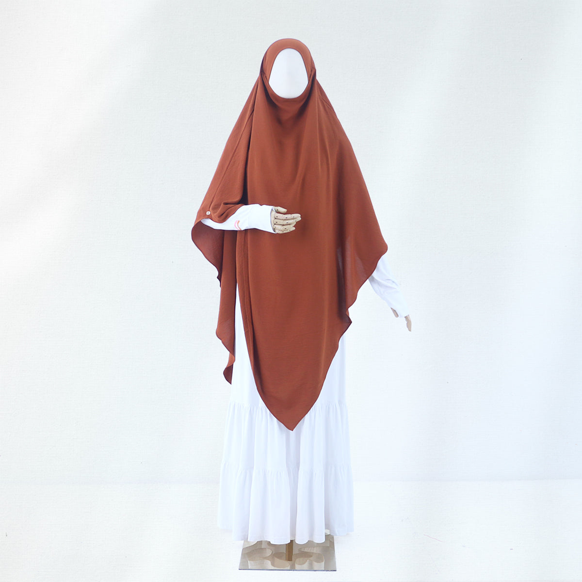 Sarah French Khimar - Brick