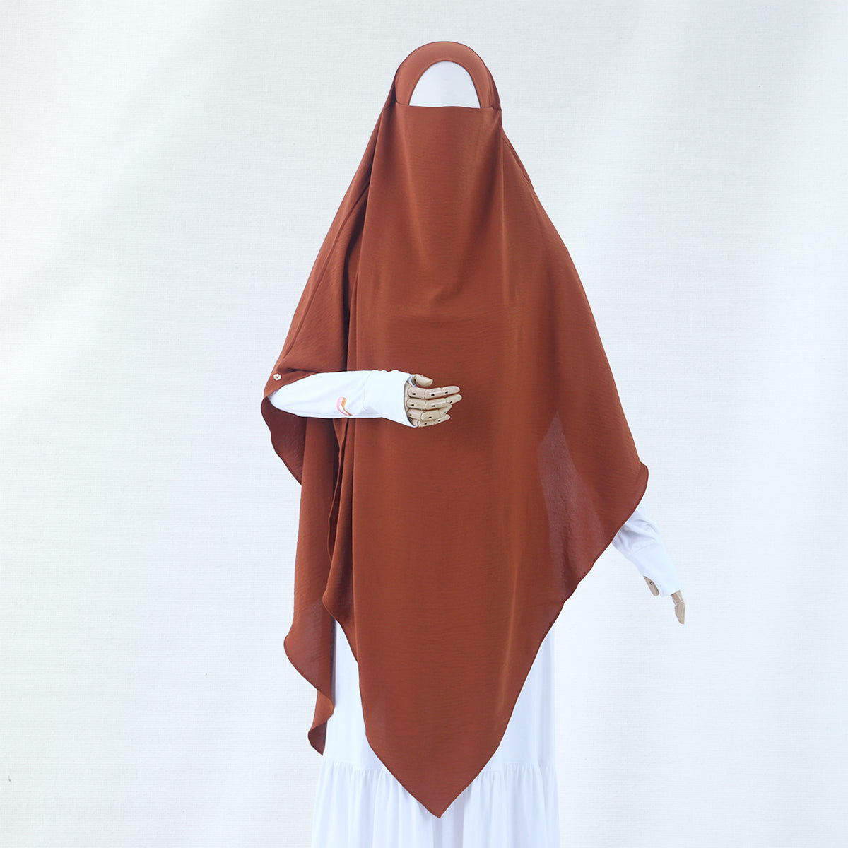 Sarah French Khimar - Brick