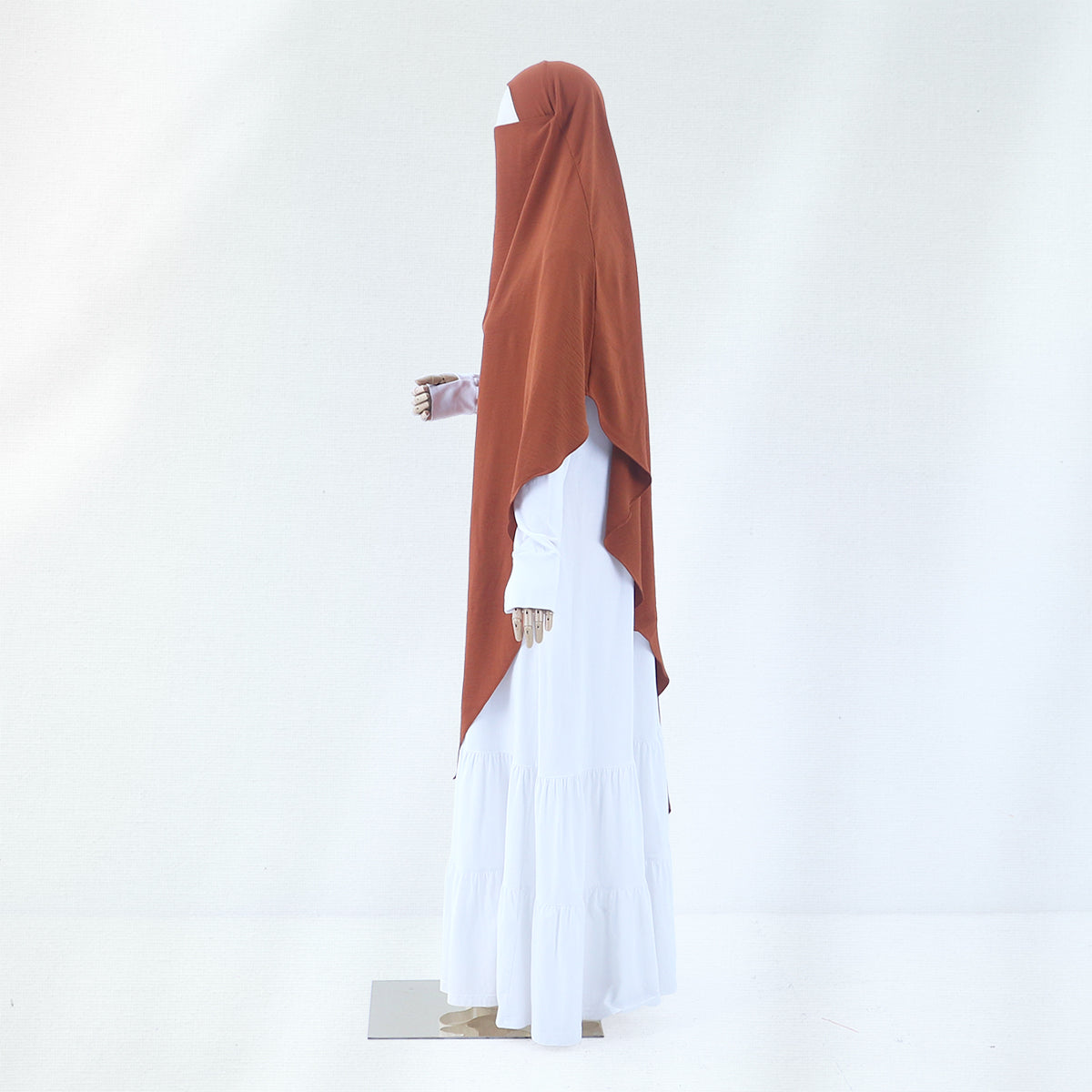 Sarah French Khimar - Brick