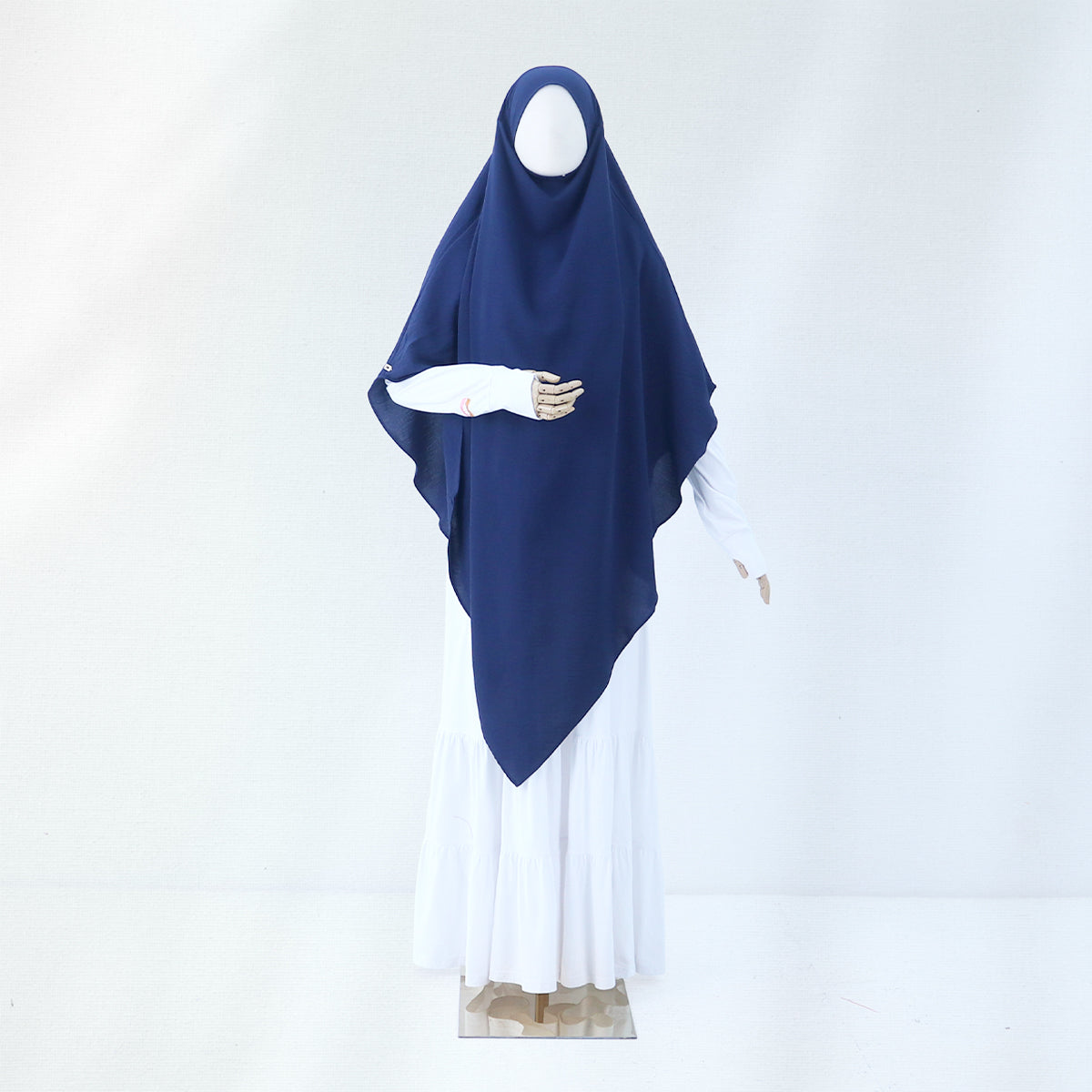 Sarah French Khimar - Navy