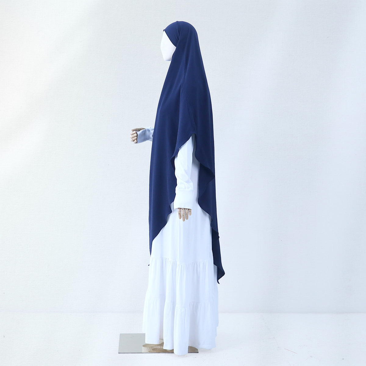 Sarah French Khimar - Navy