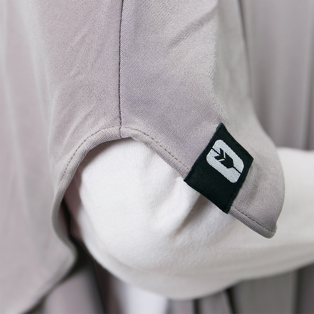 Syakila French Khimar - Grey