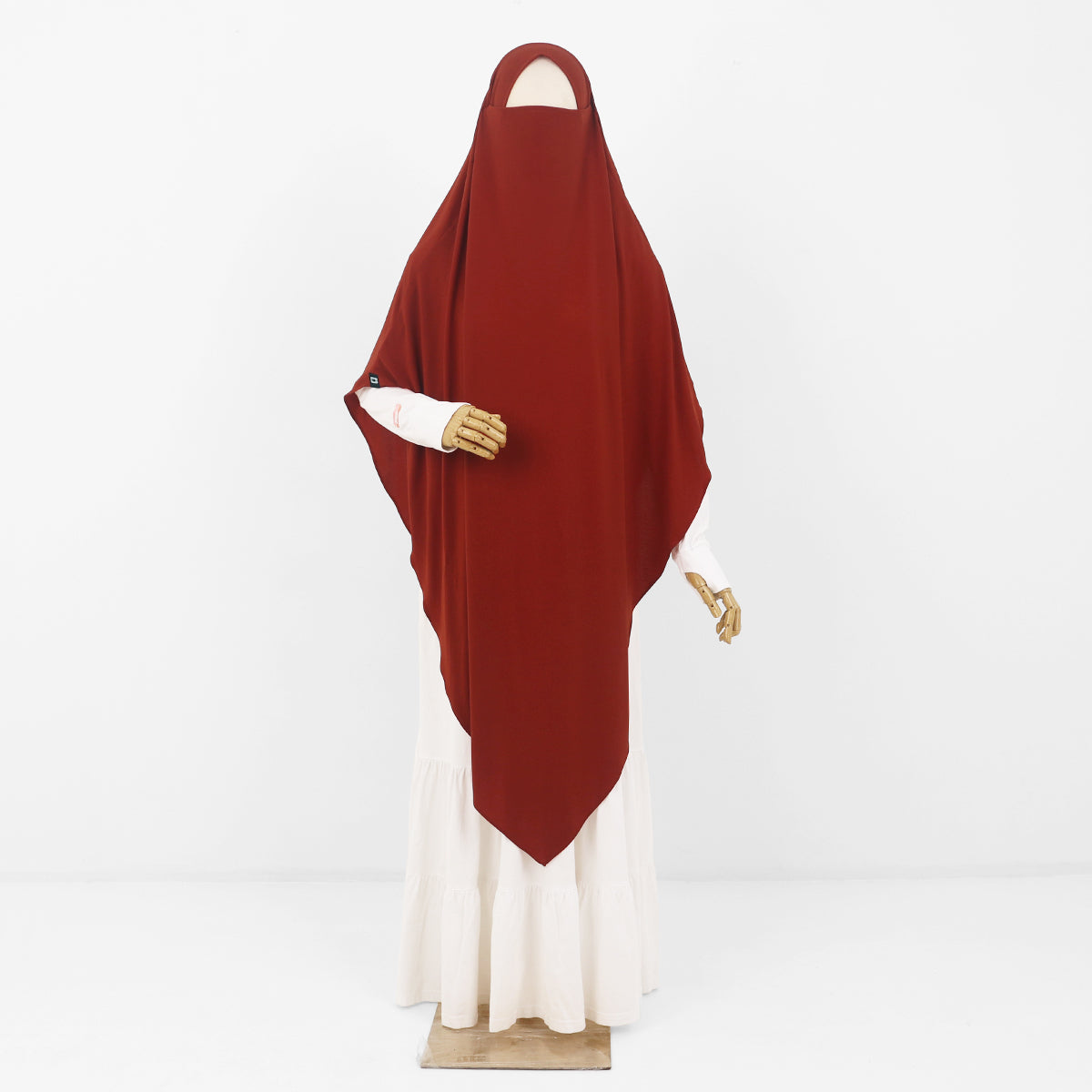 Syakila French Khimar - Brick