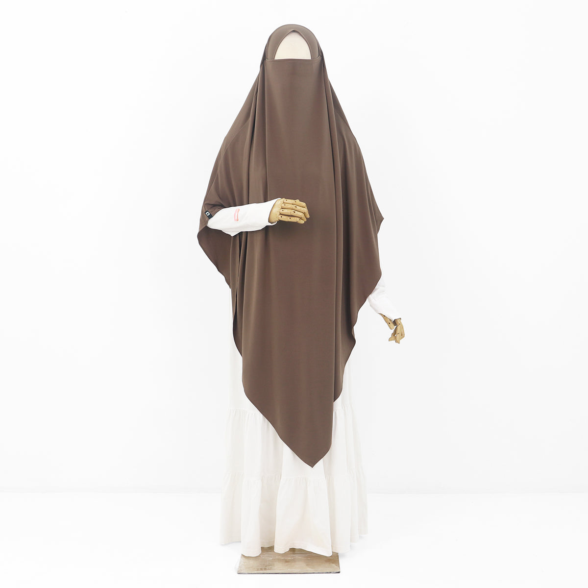 Syakila French Khimar - Coffee Milk