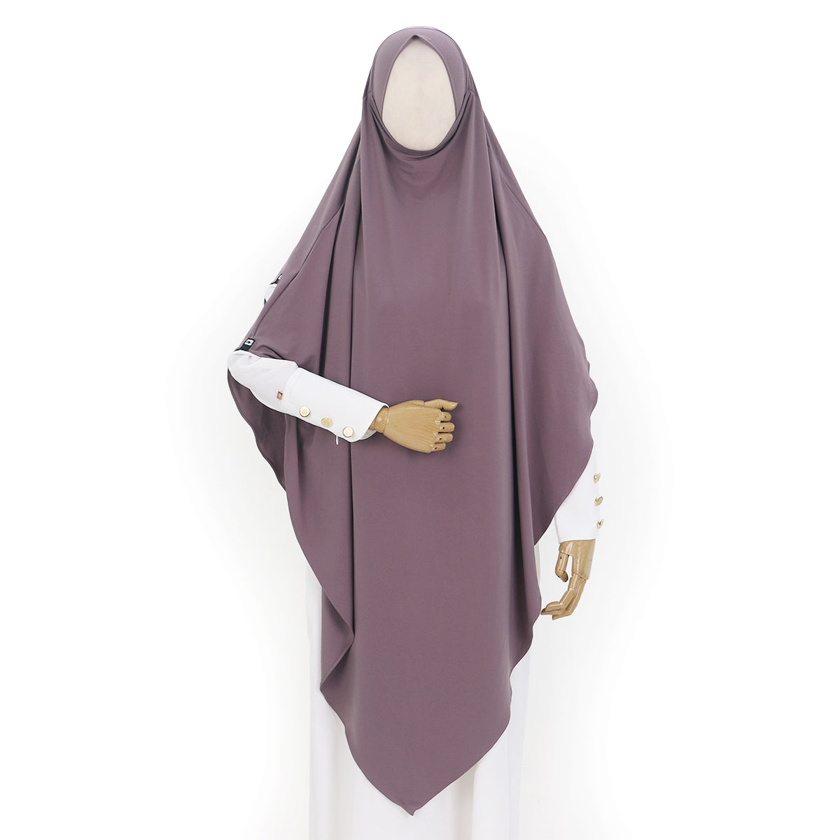 Syakila French Khimar - Mauve