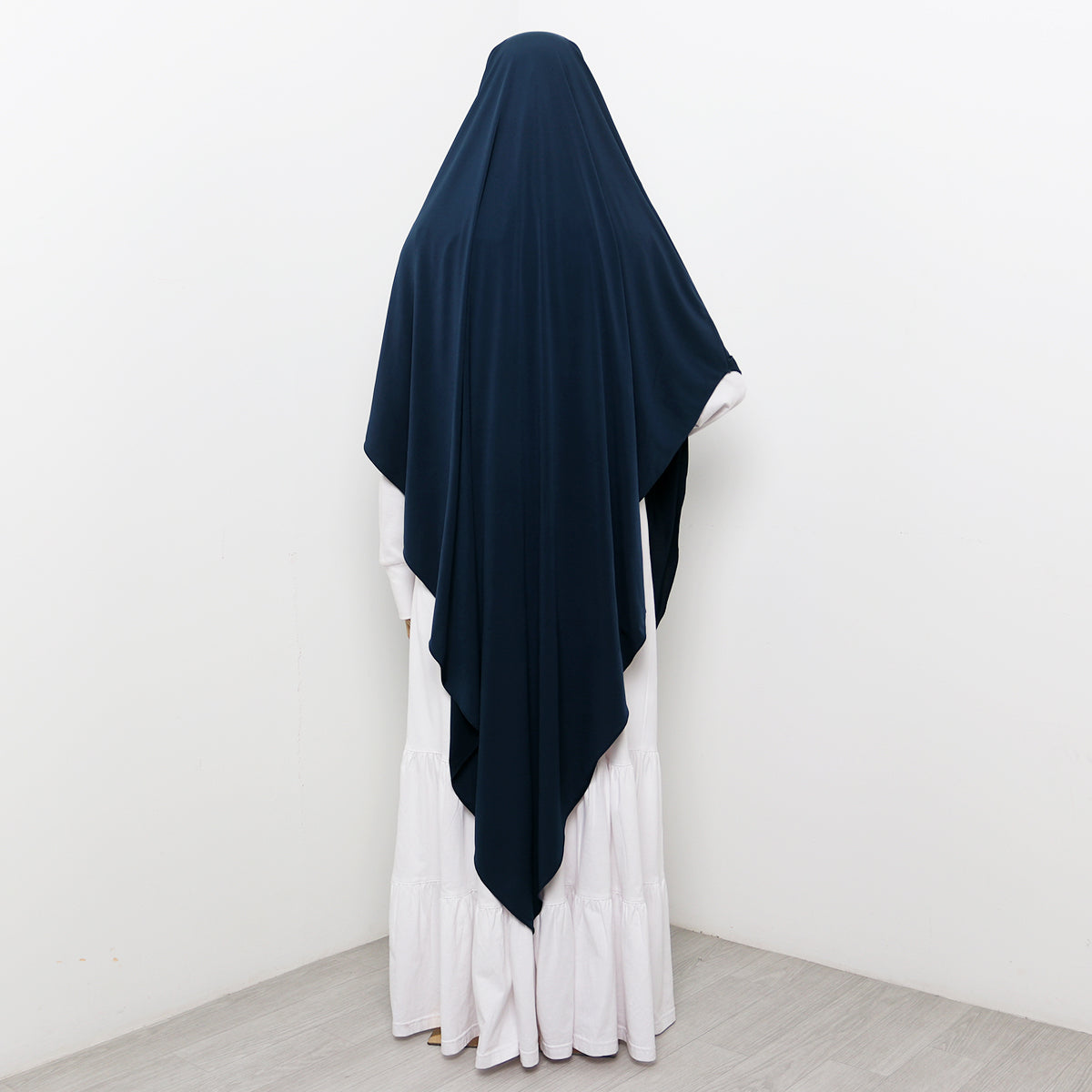 Syakila French Khimar - Navy