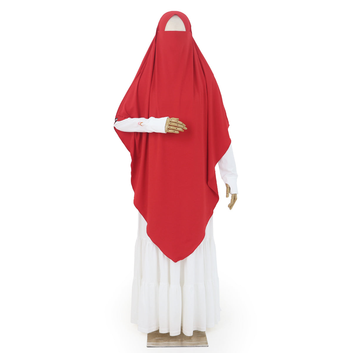 Syakila French Khimar - Red