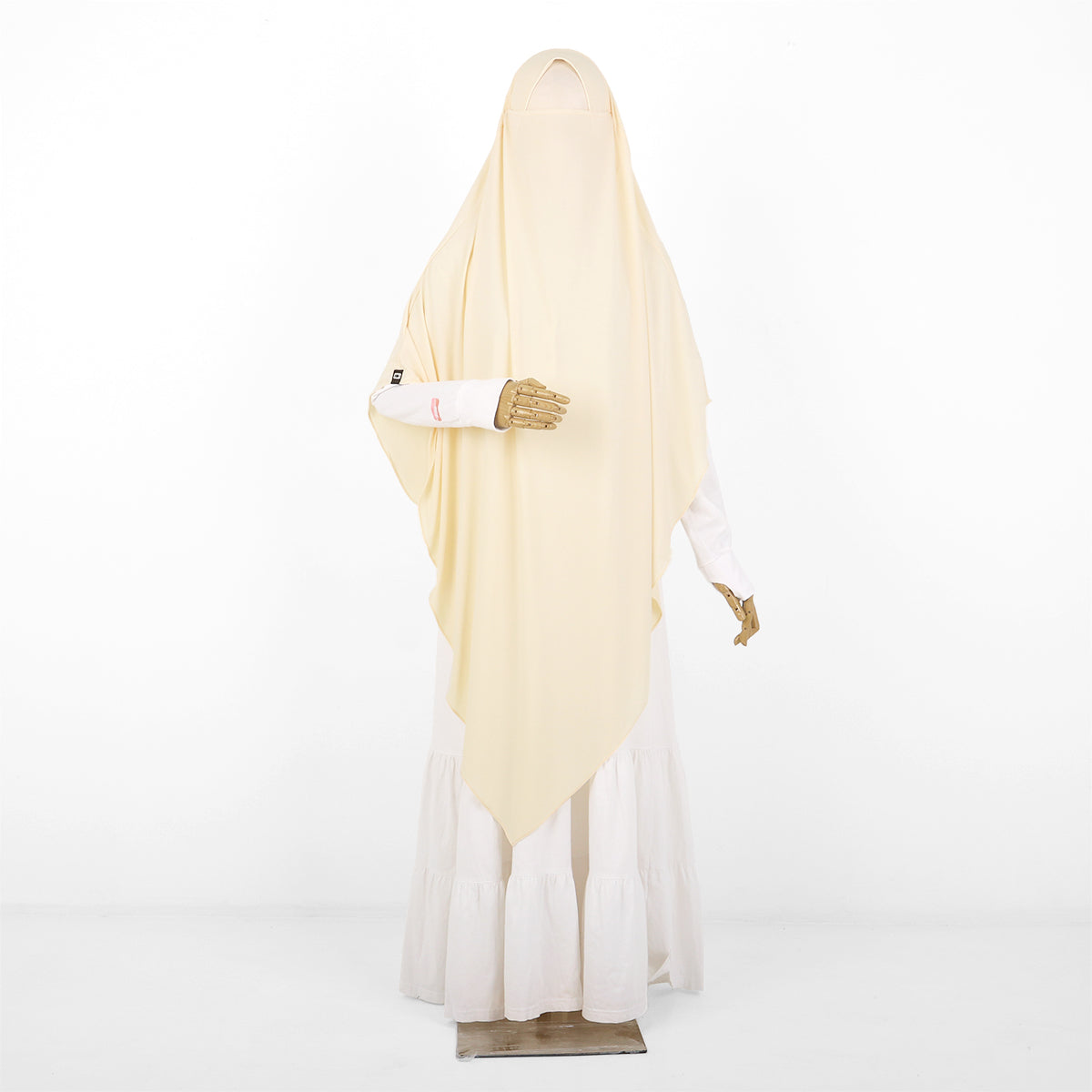 Syakila French Khimar - Yellow Tone
