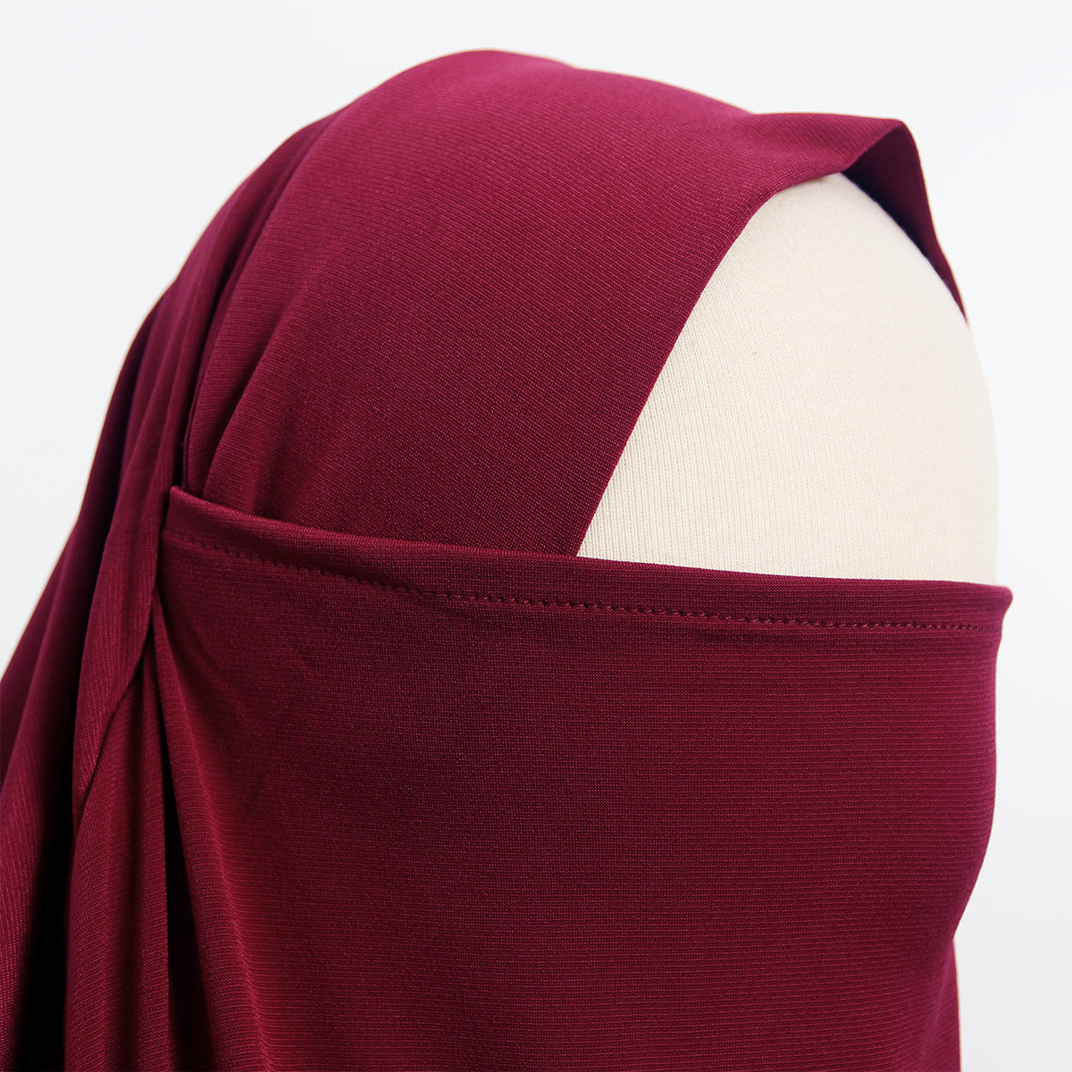 Syakila French Khimar - Maroon