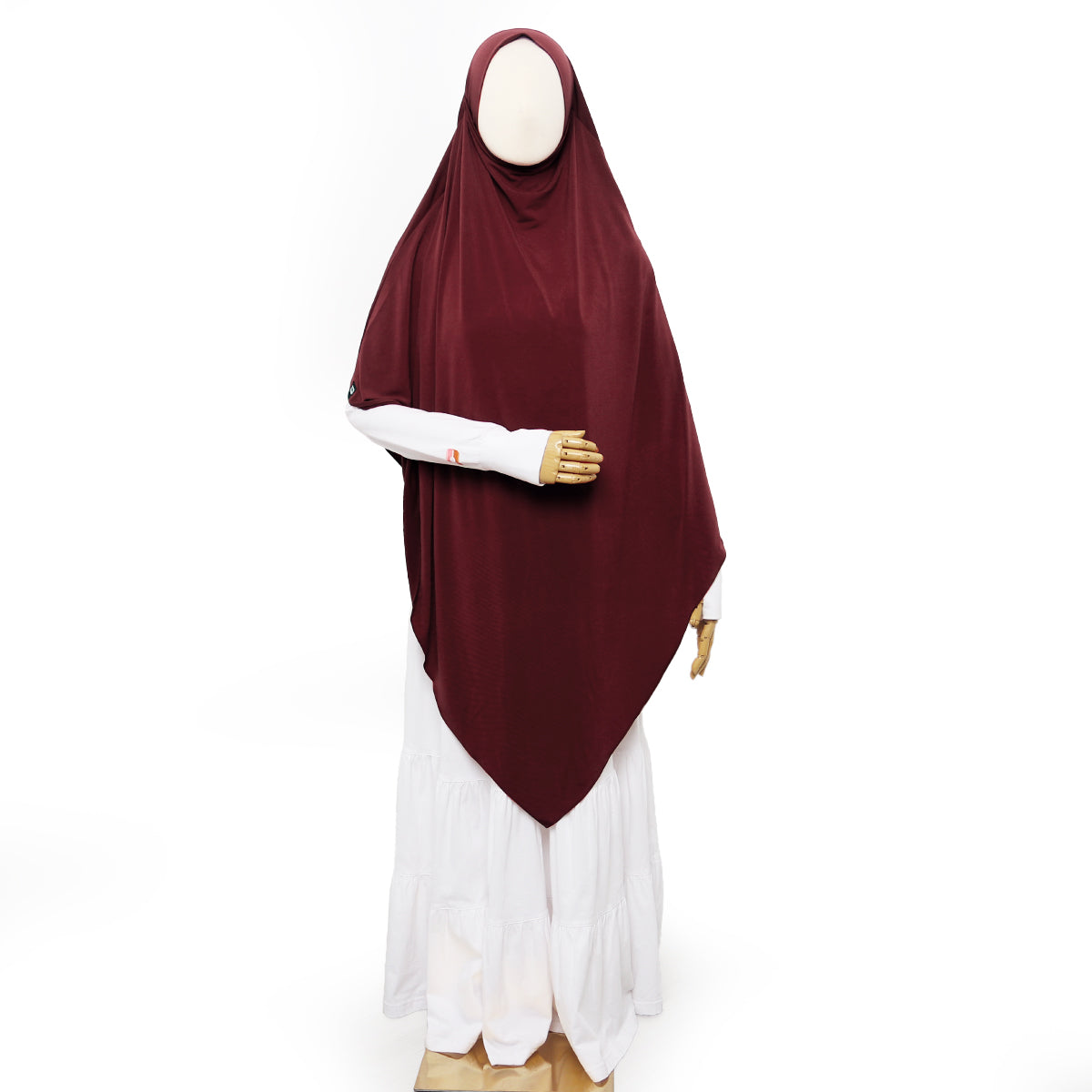 Syakila French Khimar - Maroon