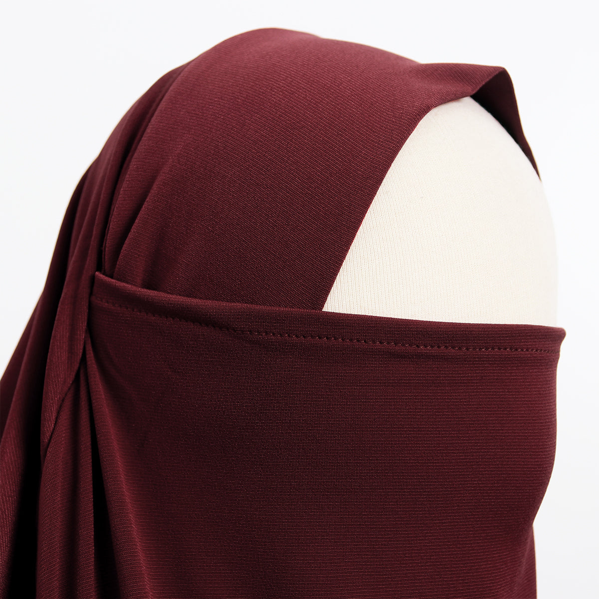 Syakila French Khimar - Maroon