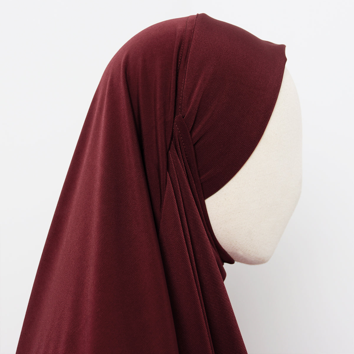 Syakila French Khimar - Maroon