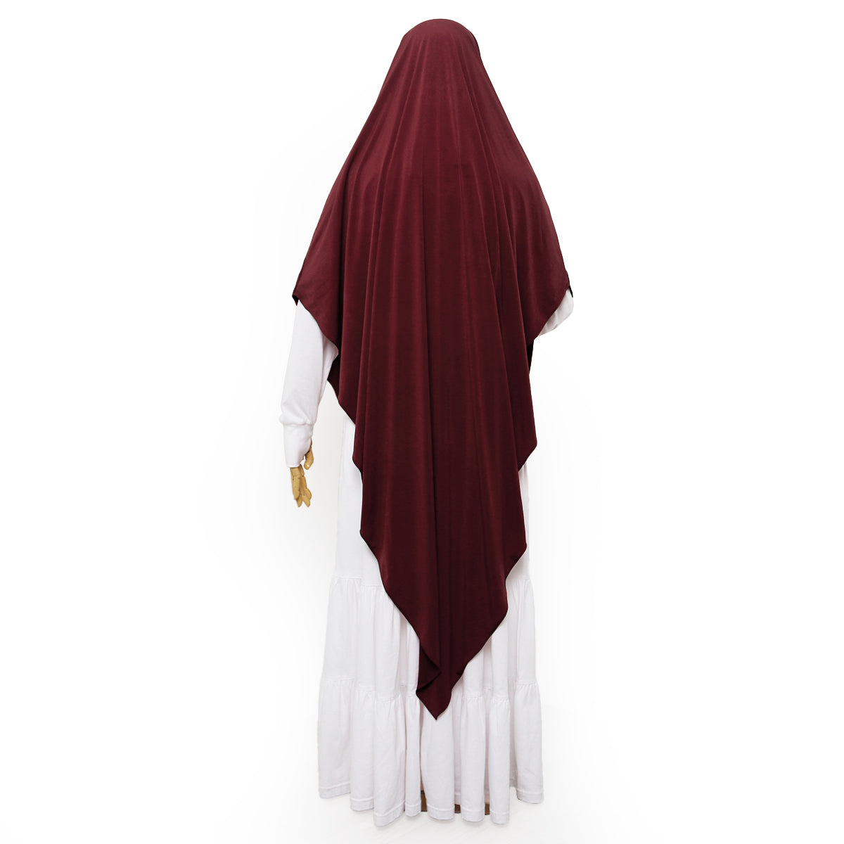 Syakila French Khimar - Maroon