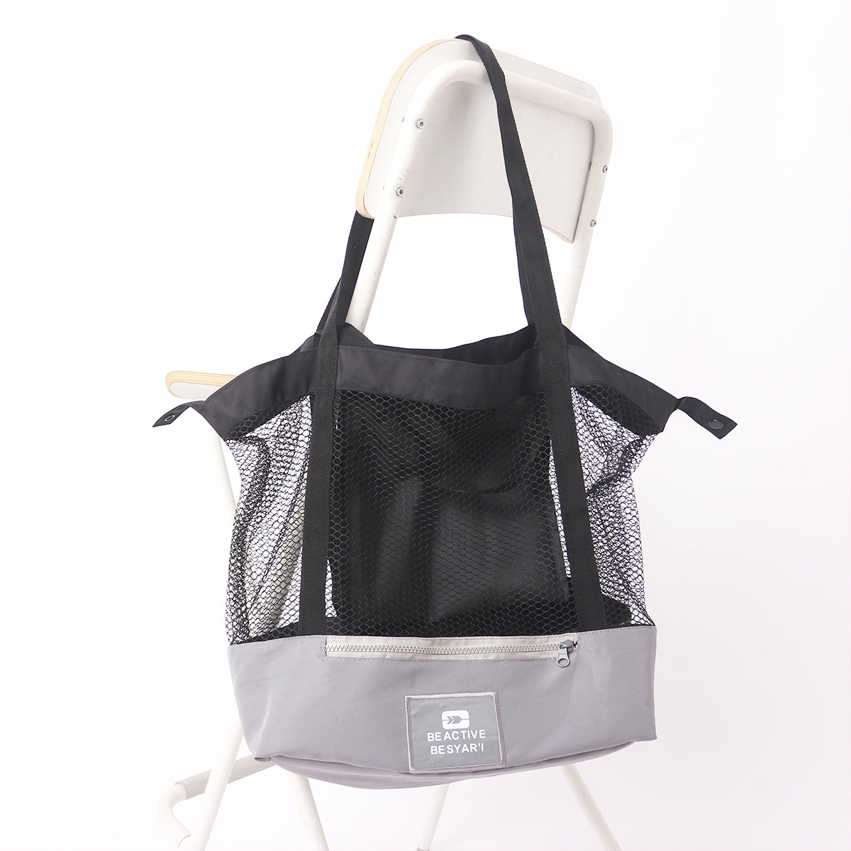 Taalea Mesh Totebag - Black