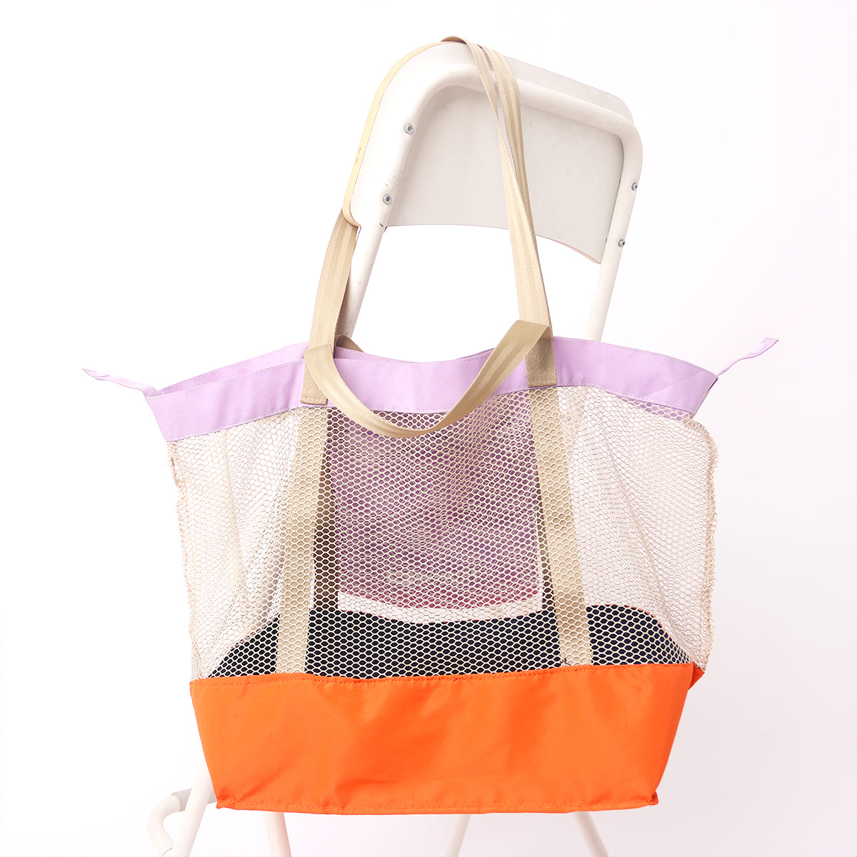 Taalea Mesh Totebag - Lilac