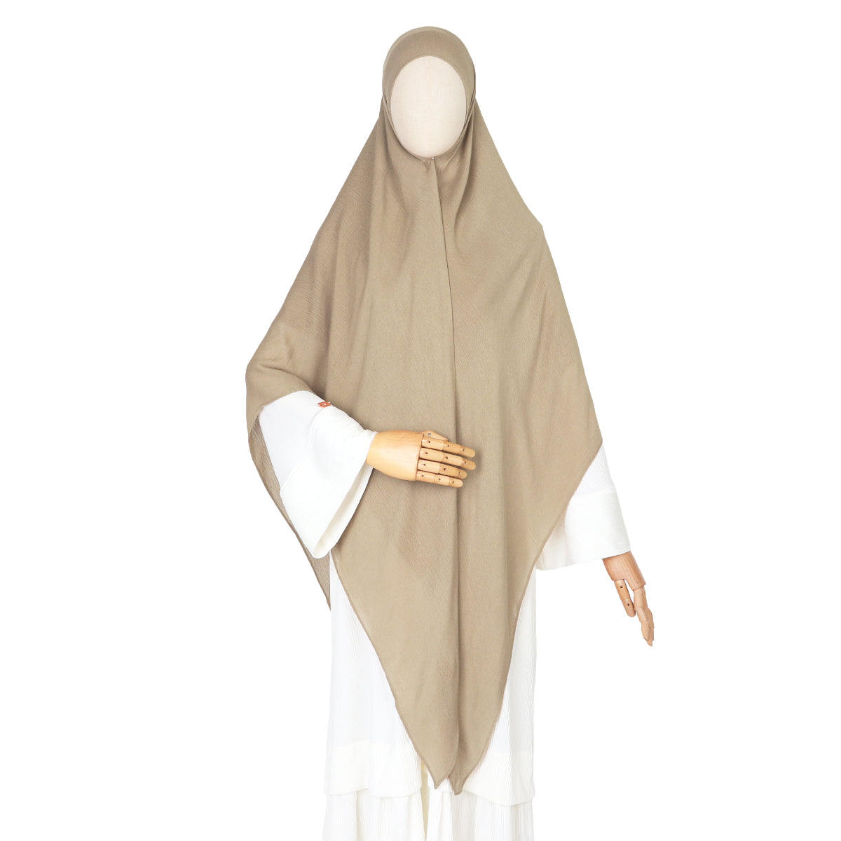 Tiana Viscose Square Instan - Tan