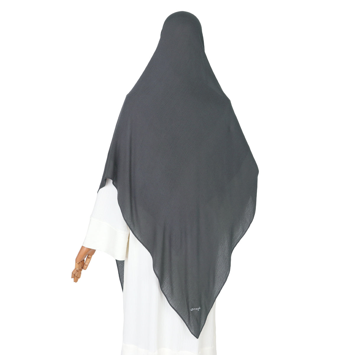 Tiana Viscose Square Instan - Dark Shadow