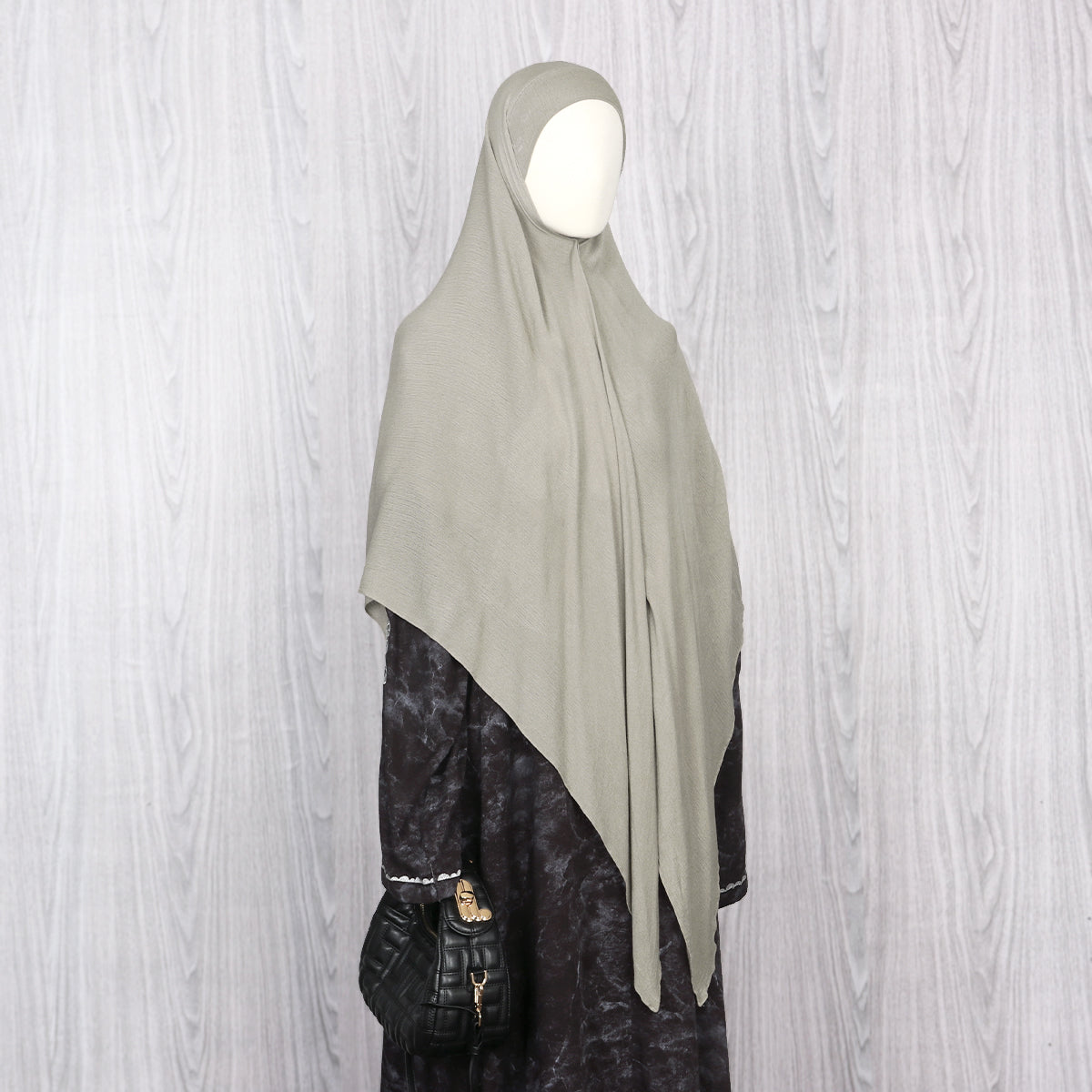Tiana Viscose Square Instan - Silver Sage