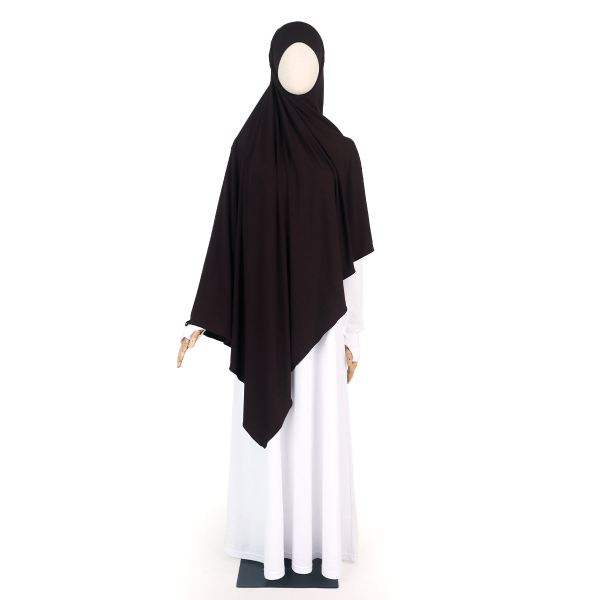 Tsurayya Pashmina Bandana - Dark Brown