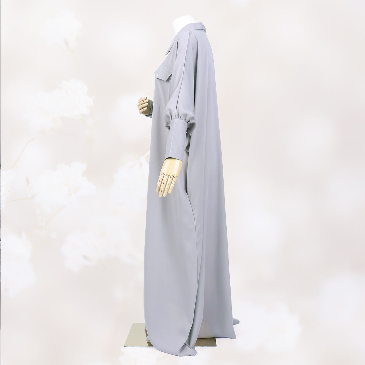 Zenia Abaya - Grey