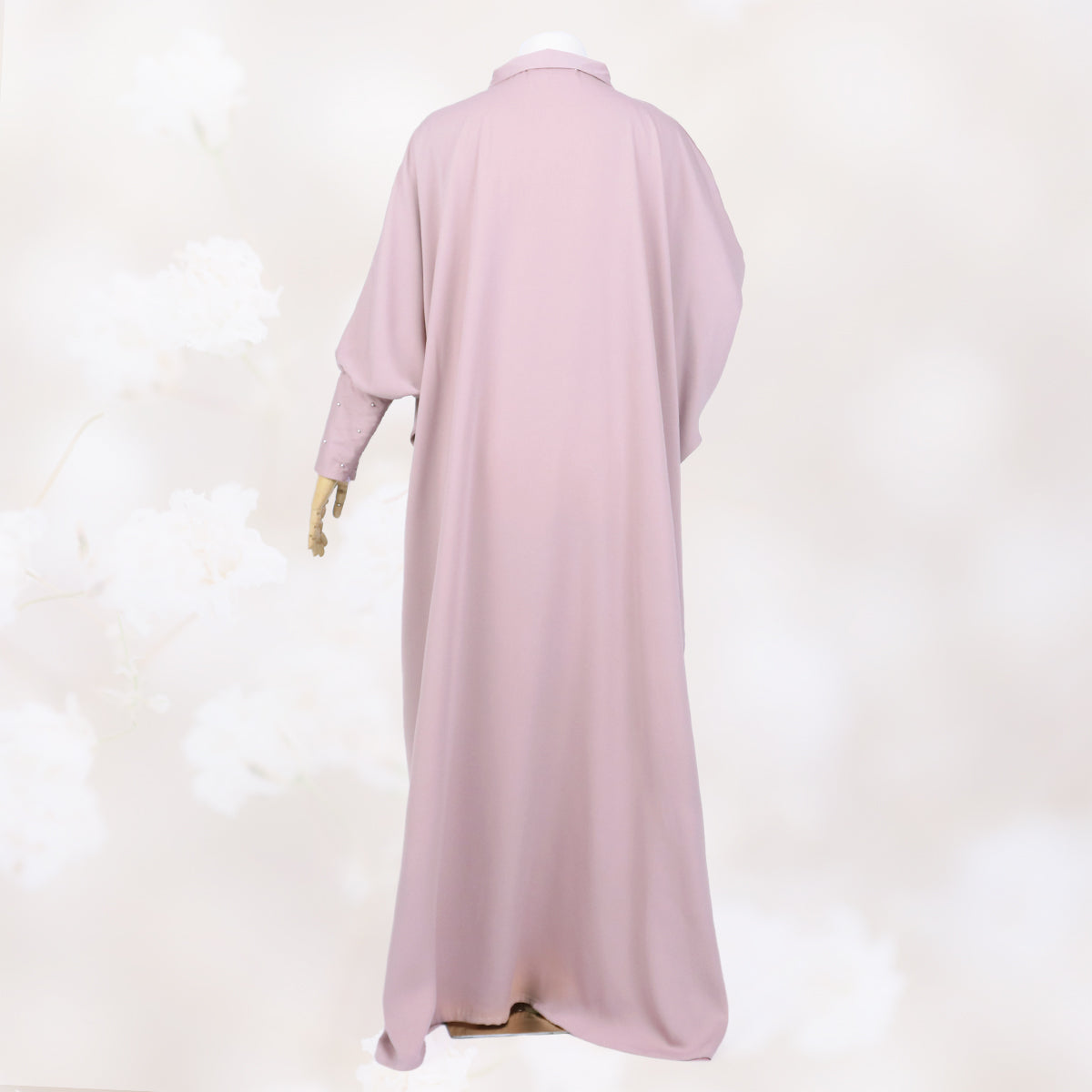Zenia Abaya - Dusty Pink
