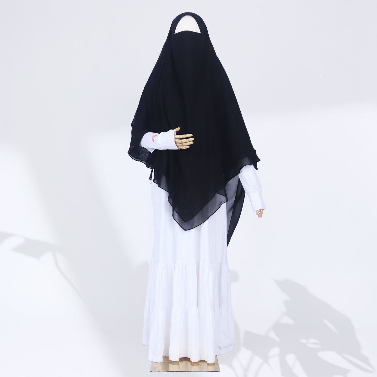 Zenia French Khimar - Black