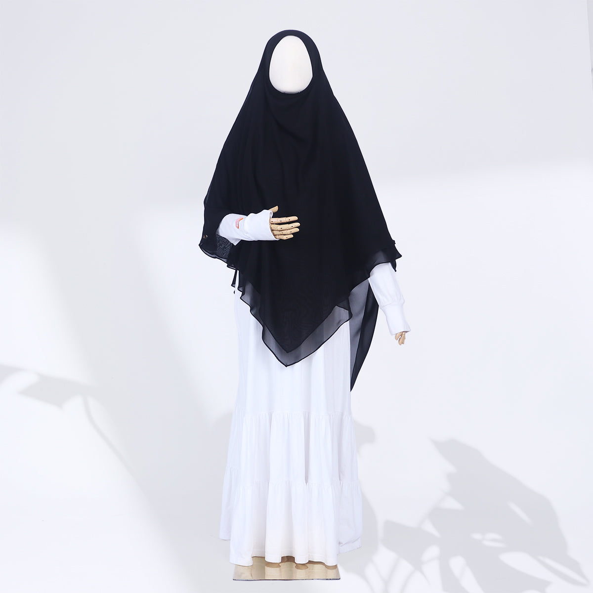 Zenia French Khimar - Black