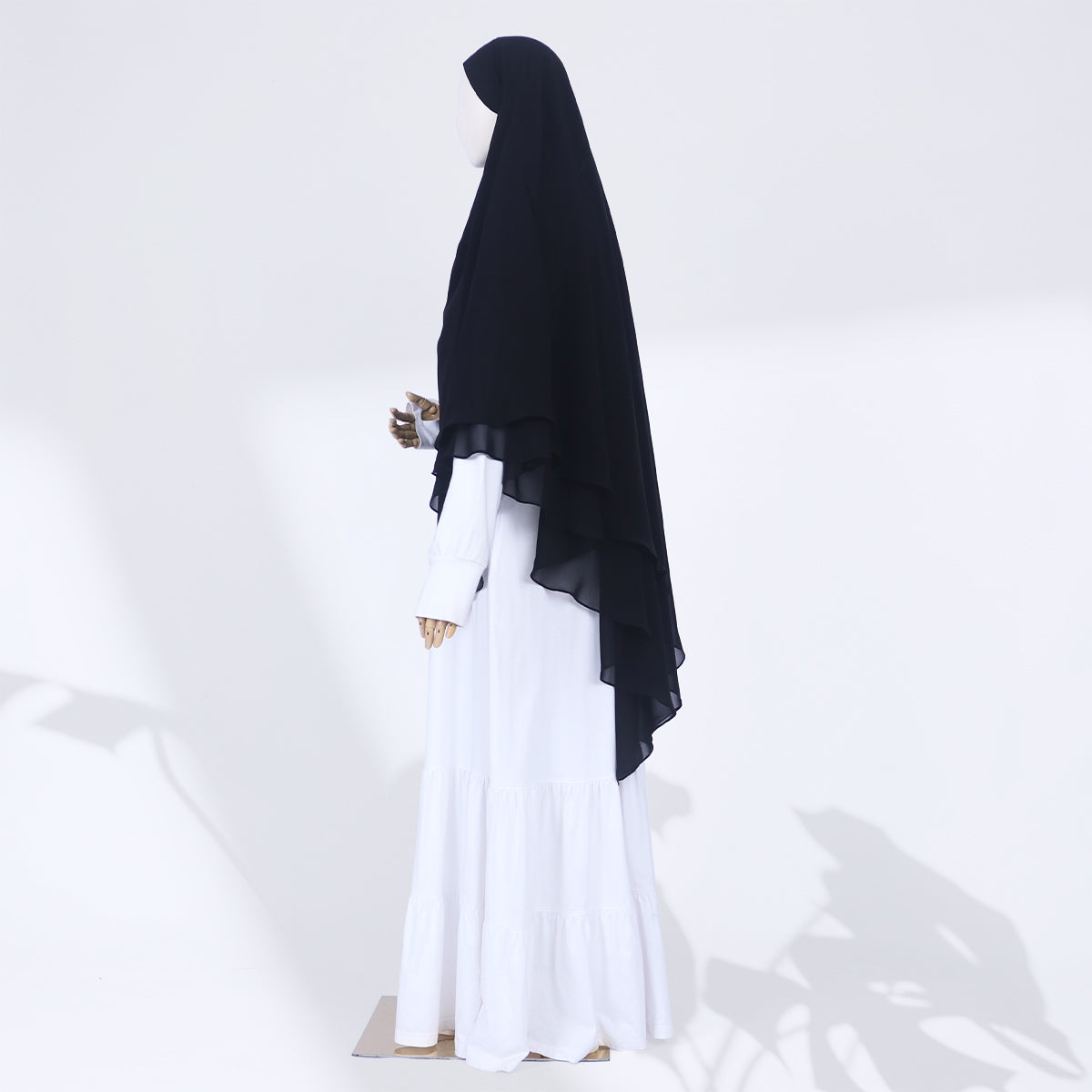 Zenia French Khimar - Black
