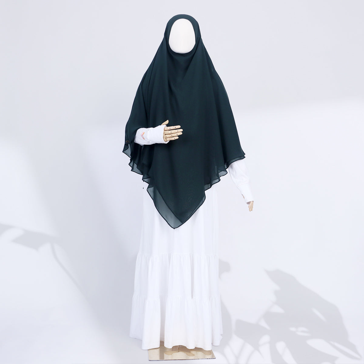 Zenia French Khimar - Dark Onyx