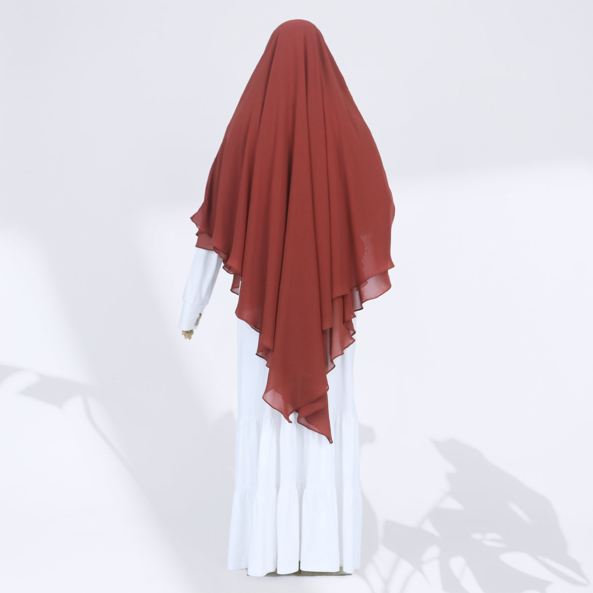 Zenia French Khimar - Cinnamon