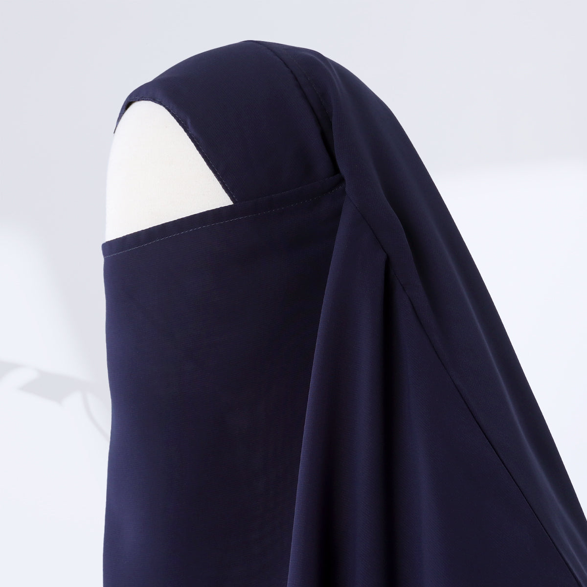 Zenia French Khimar - Dark Denim